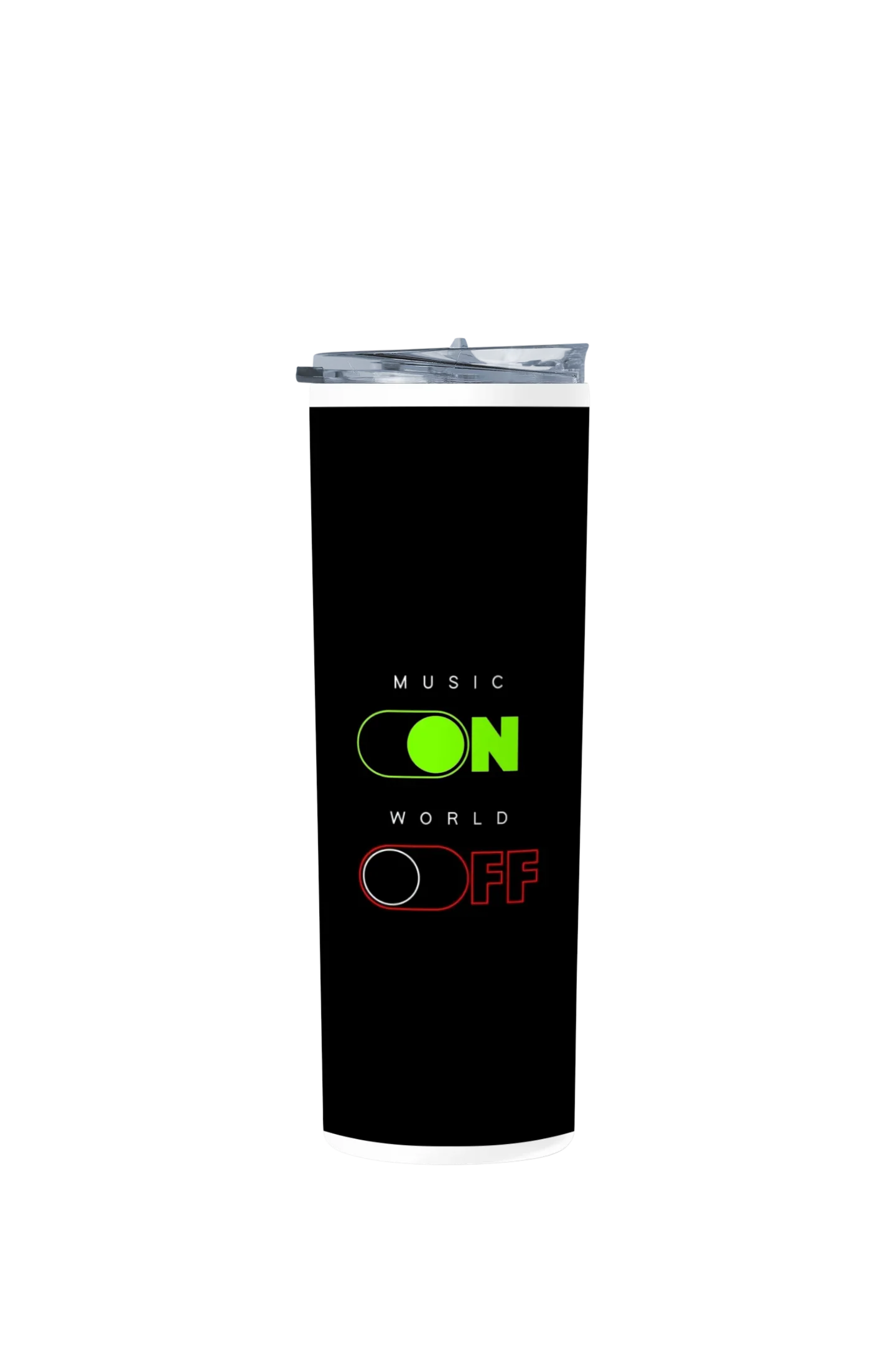Termo Skinny Tumbler 20 oz de acero inoxidable - Music On Off