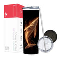 Termo Skinny Tumbler 20 oz de acero inoxidable - Ballena Dorada