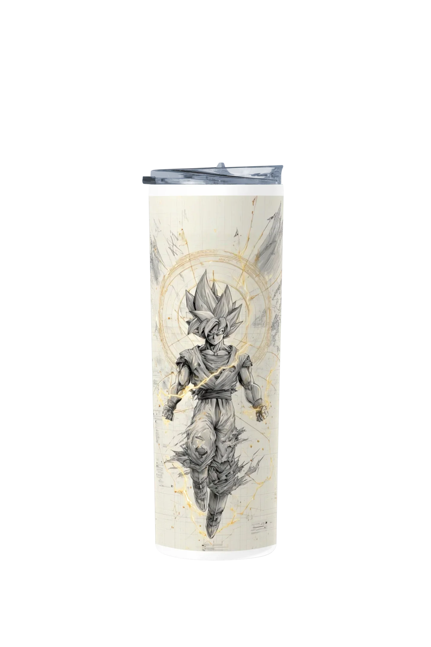 Termo Skinny Tumbler 20 oz de acero inoxidable - Dragon Ball Goku Legednd