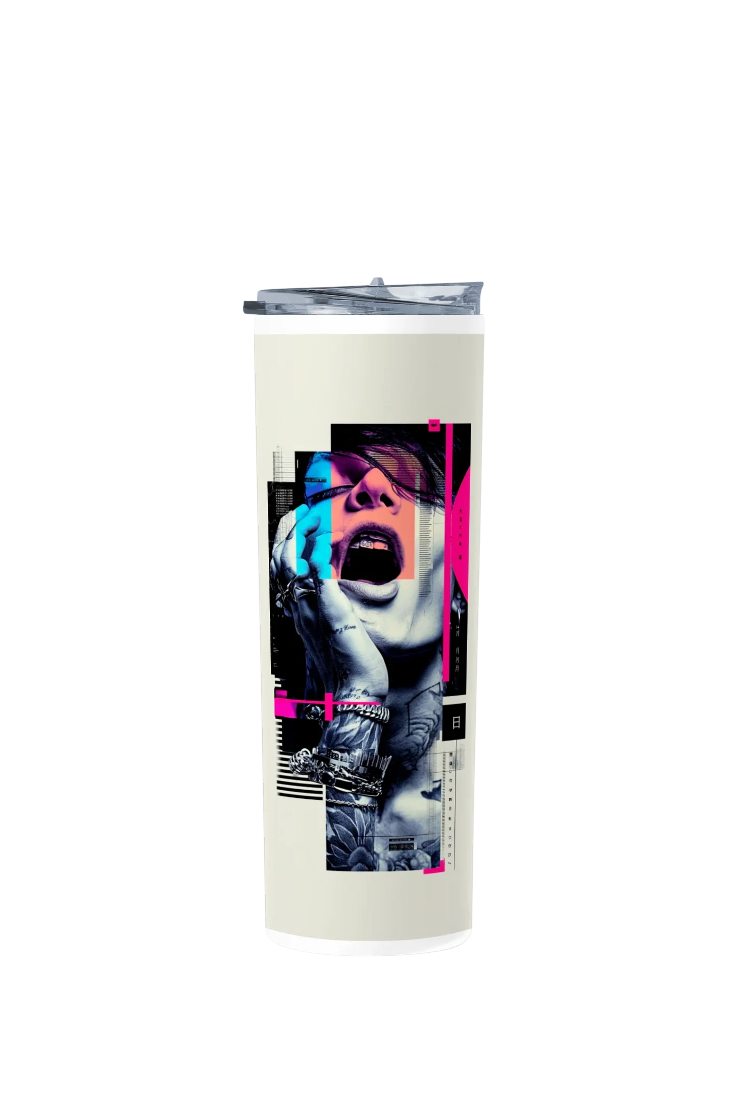 Termo Skinny Tumbler 20 oz de acero inoxidable - Pop Art