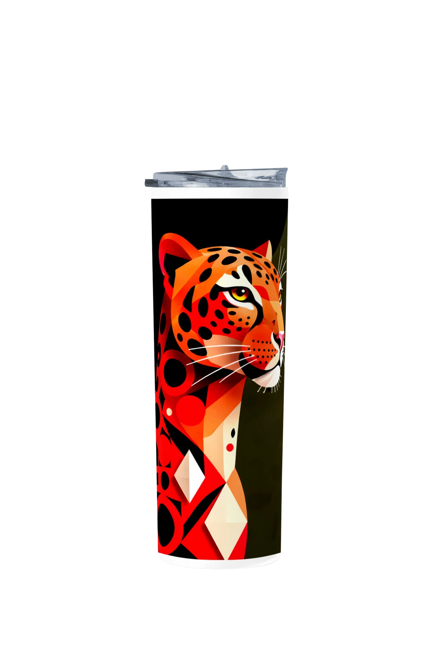 Termo Skinny Tumbler 20 oz de acero inoxidable - Abstract Jaguar