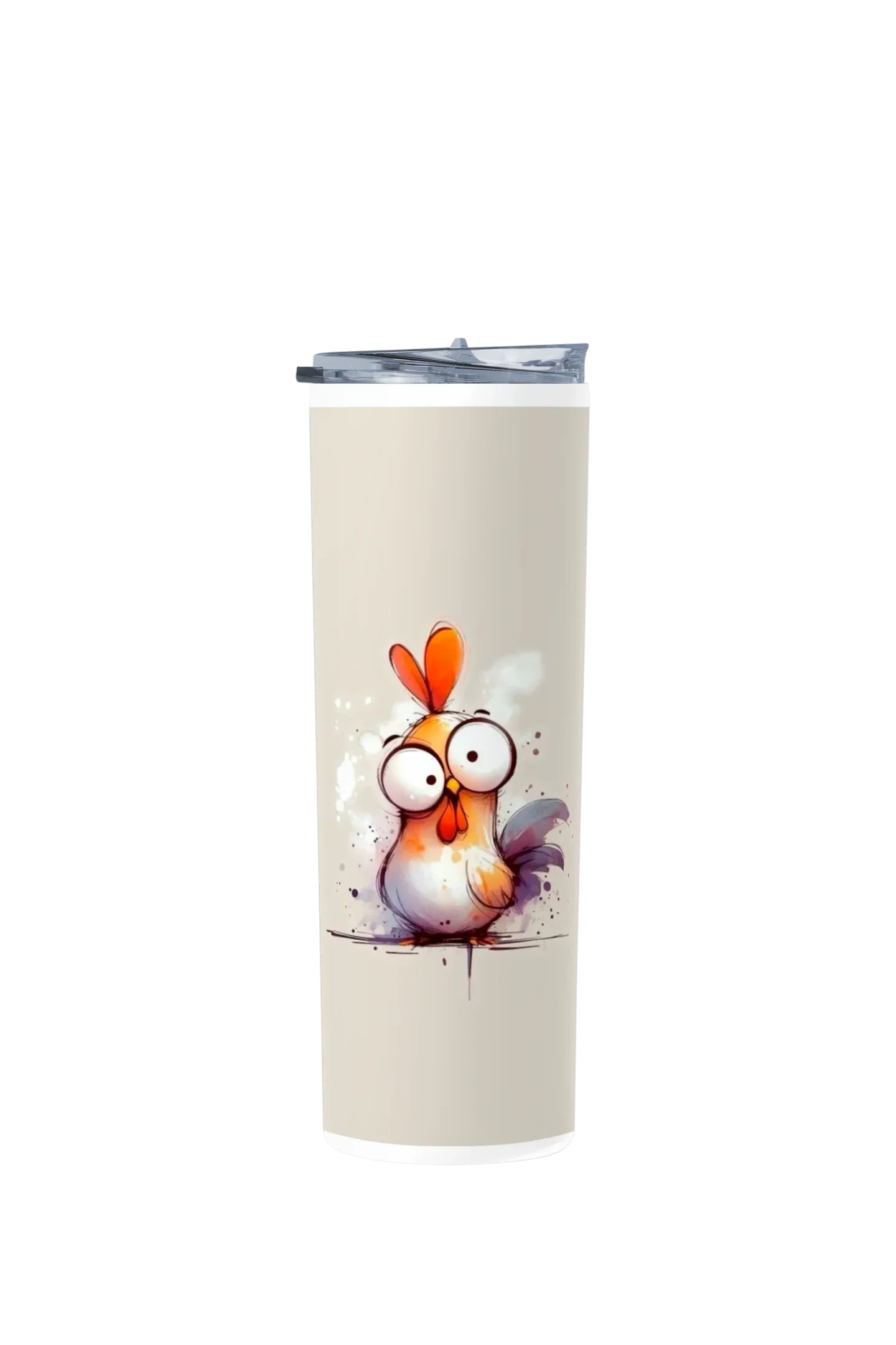 Termo Skinny Tumbler 20 oz de acero inoxidable - Pollito