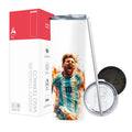 Termo Skinny Tumbler 20 oz de acero inoxidable - Messi