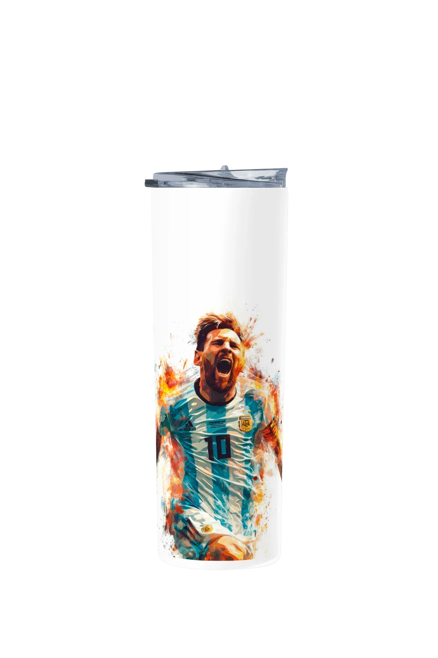 Termo Skinny Tumbler 20 oz de acero inoxidable - Messi
