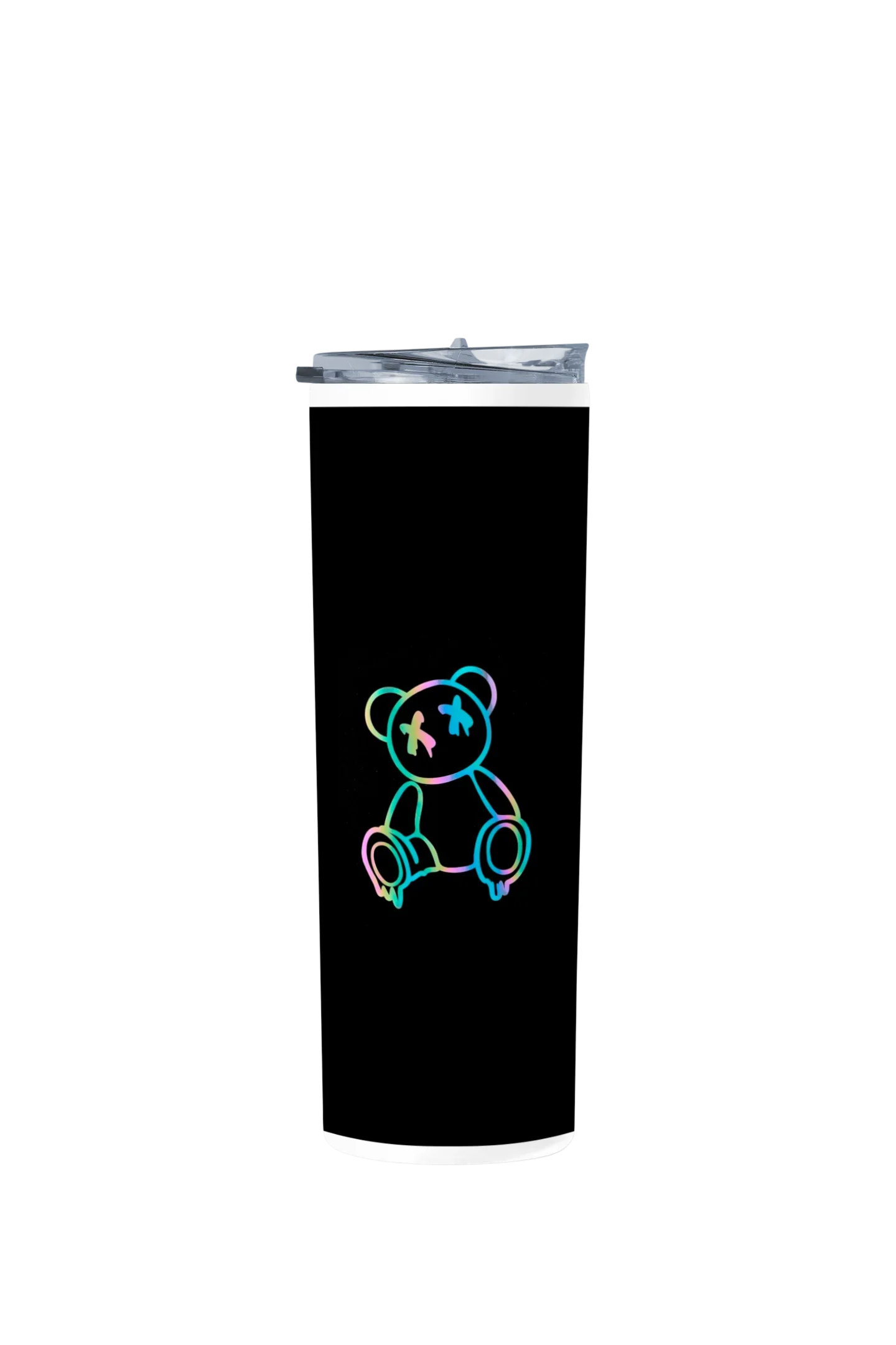 Termo Skinny Tumbler 20 oz de acero inoxidable - Osito Neon