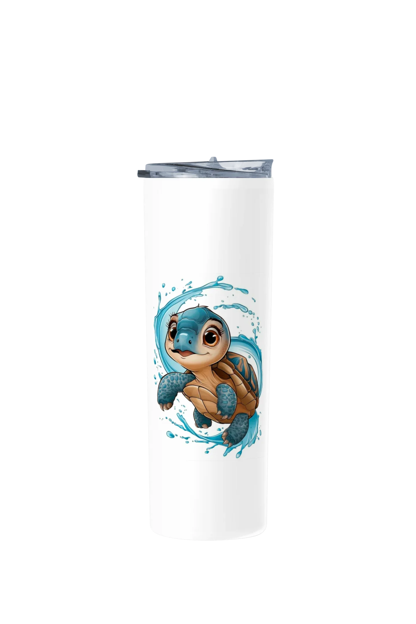 Termo Skinny Tumbler 20 oz de acero inoxidable - Tortuguita