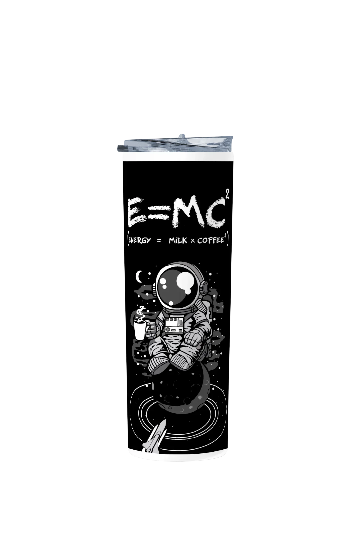 Termo Skinny Tumbler 20 oz de acero inoxidable - Energía Leche x Cafe