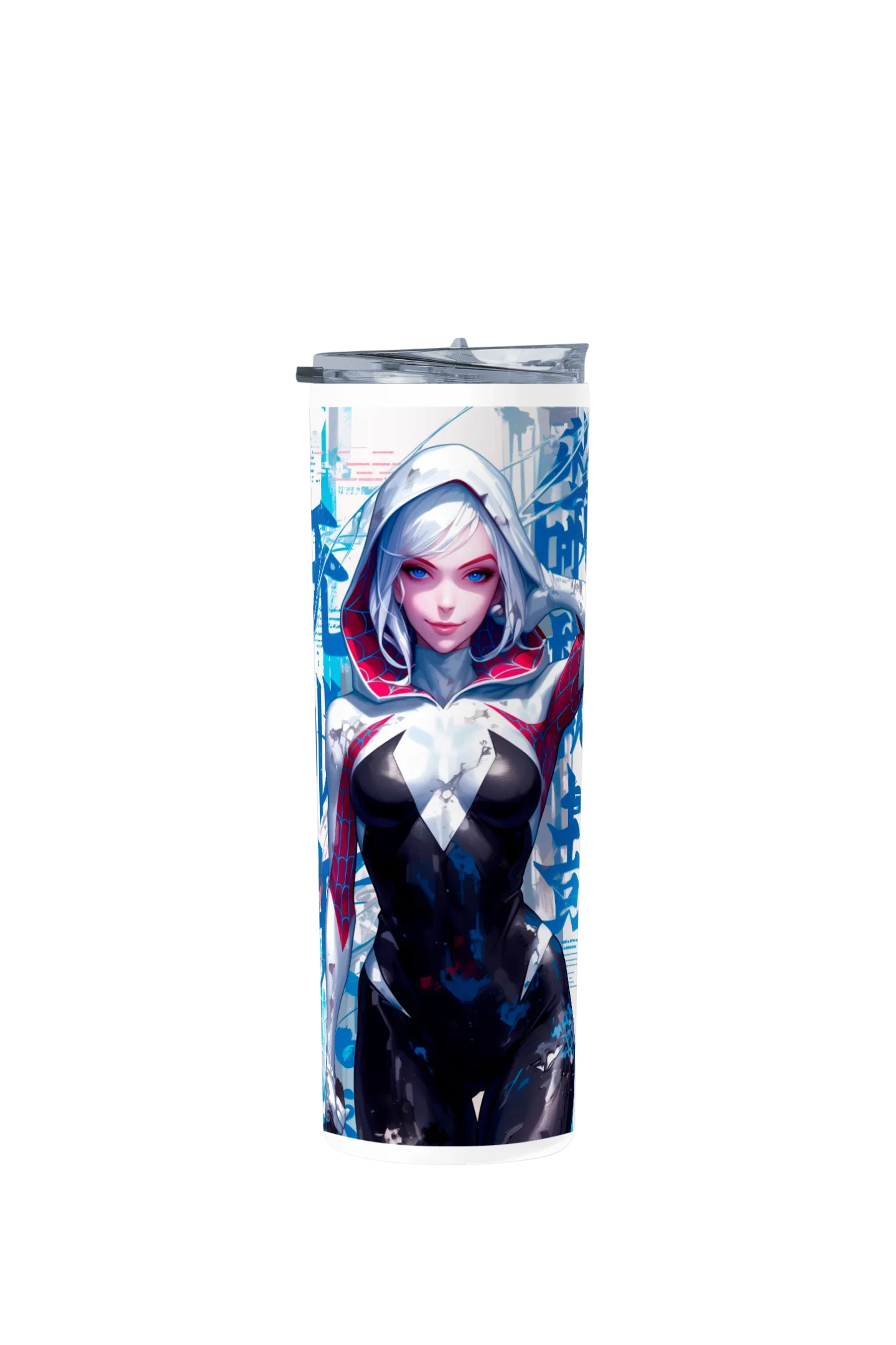 Termo Skinny Tumbler 20 oz de acero inoxidable - SpiderGwen