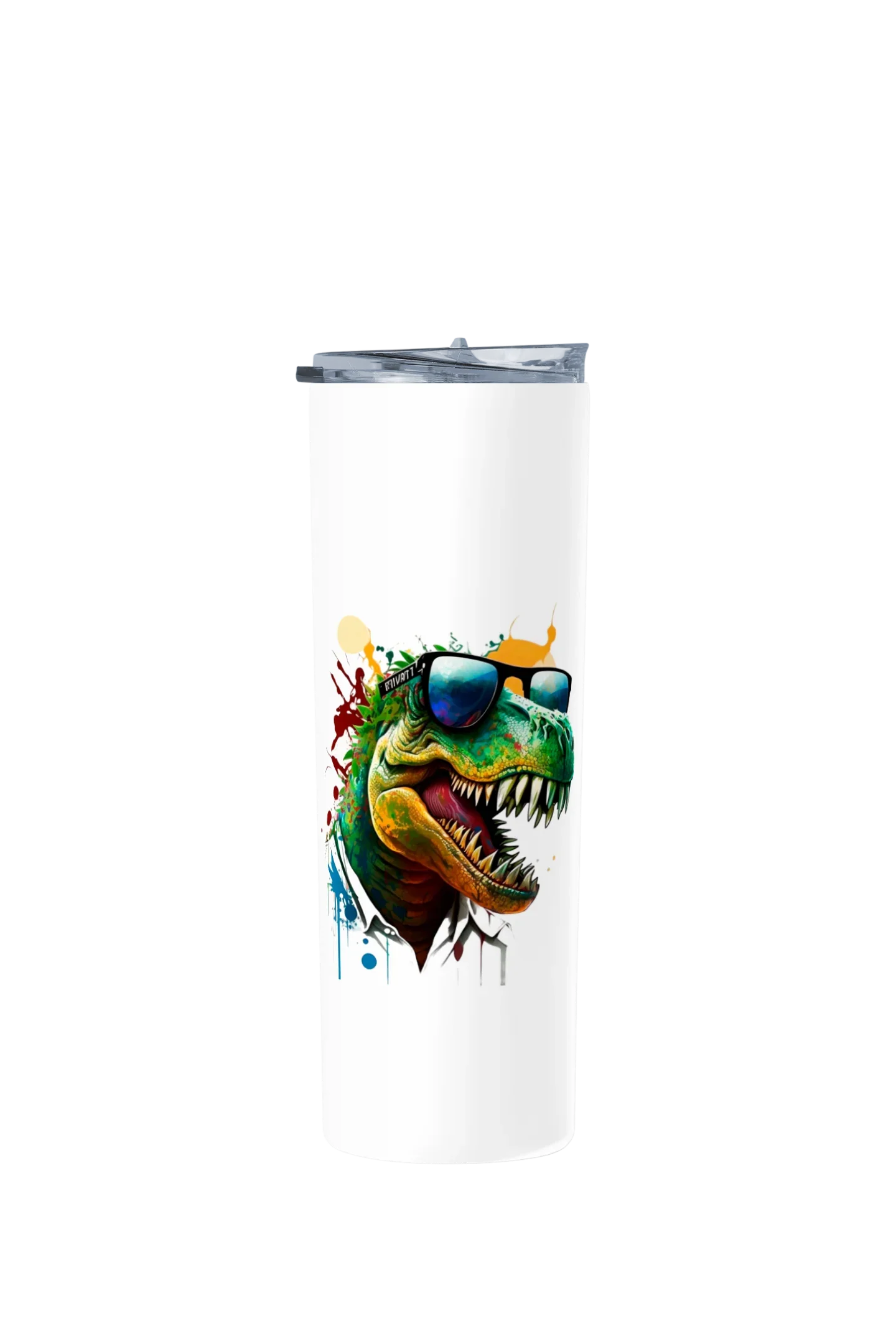 Termo Skinny Tumbler 20 oz de acero inoxidable - Cool T-Rex