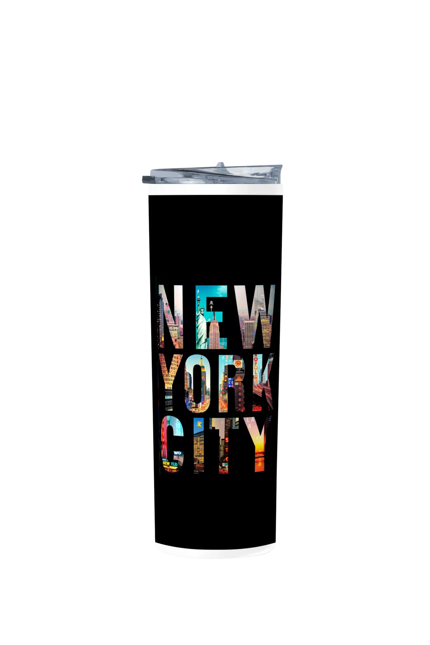 Termo Skinny Tumbler 20 oz de acero inoxidable - New York City