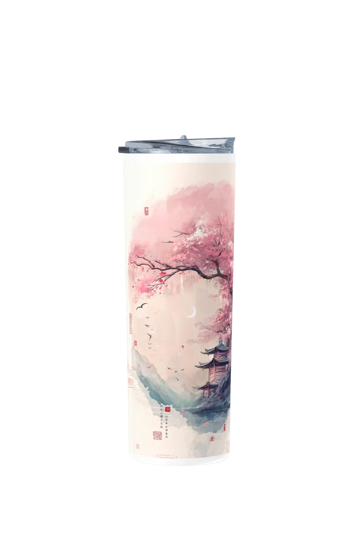 Termo Skinny Tumbler 20 oz de acero inoxidable - Paisaje Japones