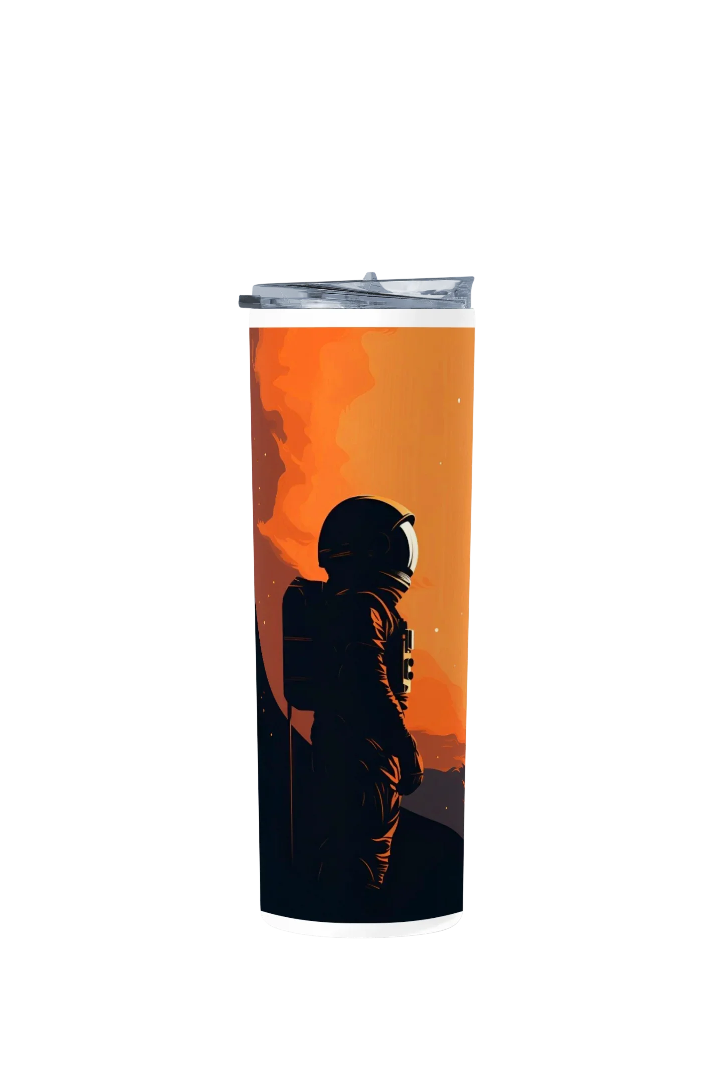 Termo Skinny Tumbler 20 oz de acero inoxidable - Astronauta Luna