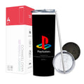 Termo Skinny Tumbler 20 oz de acero inoxidable - Play Station Vintage Logo
