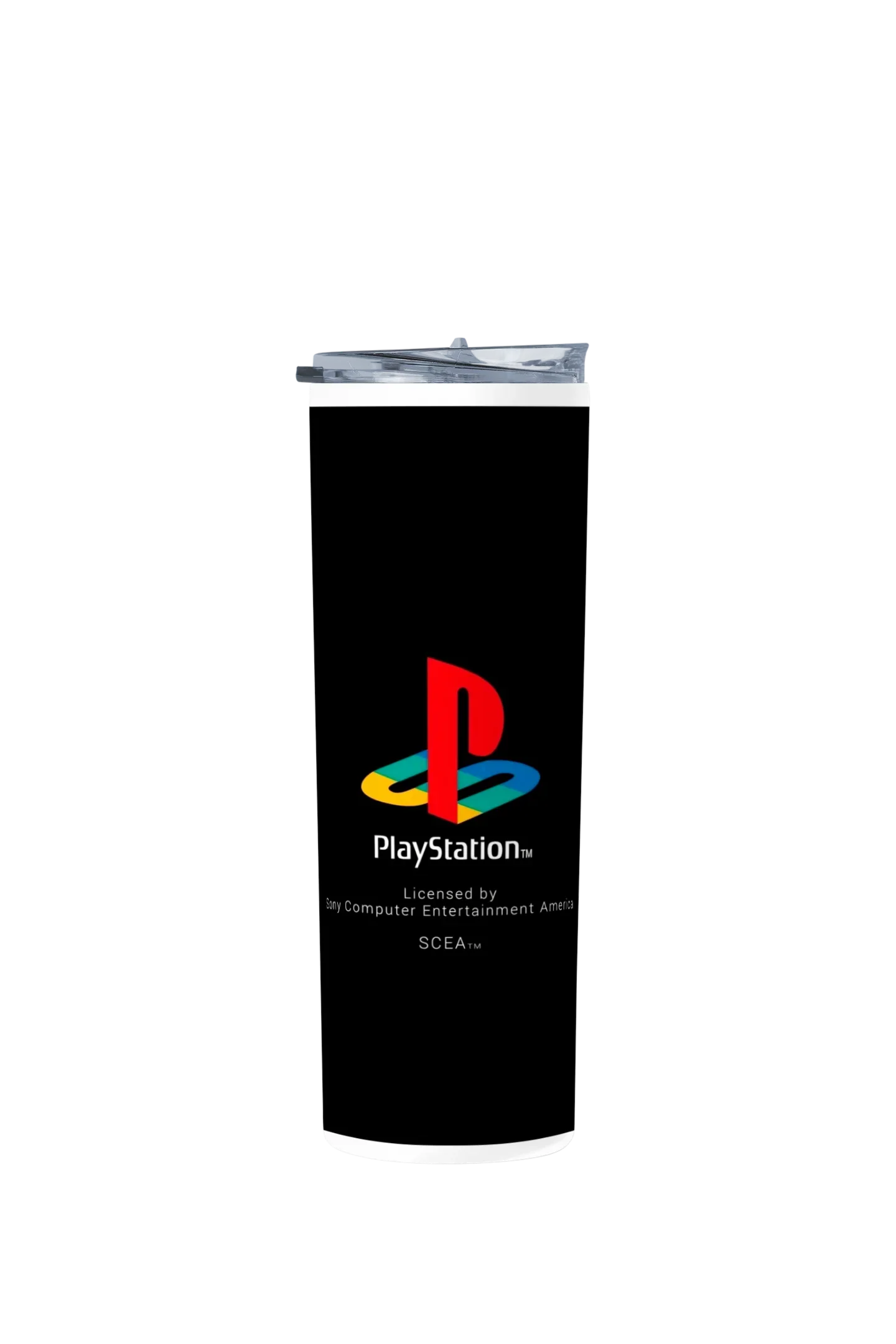 Termo Skinny Tumbler 20 oz de acero inoxidable - Play Station Vintage Logo