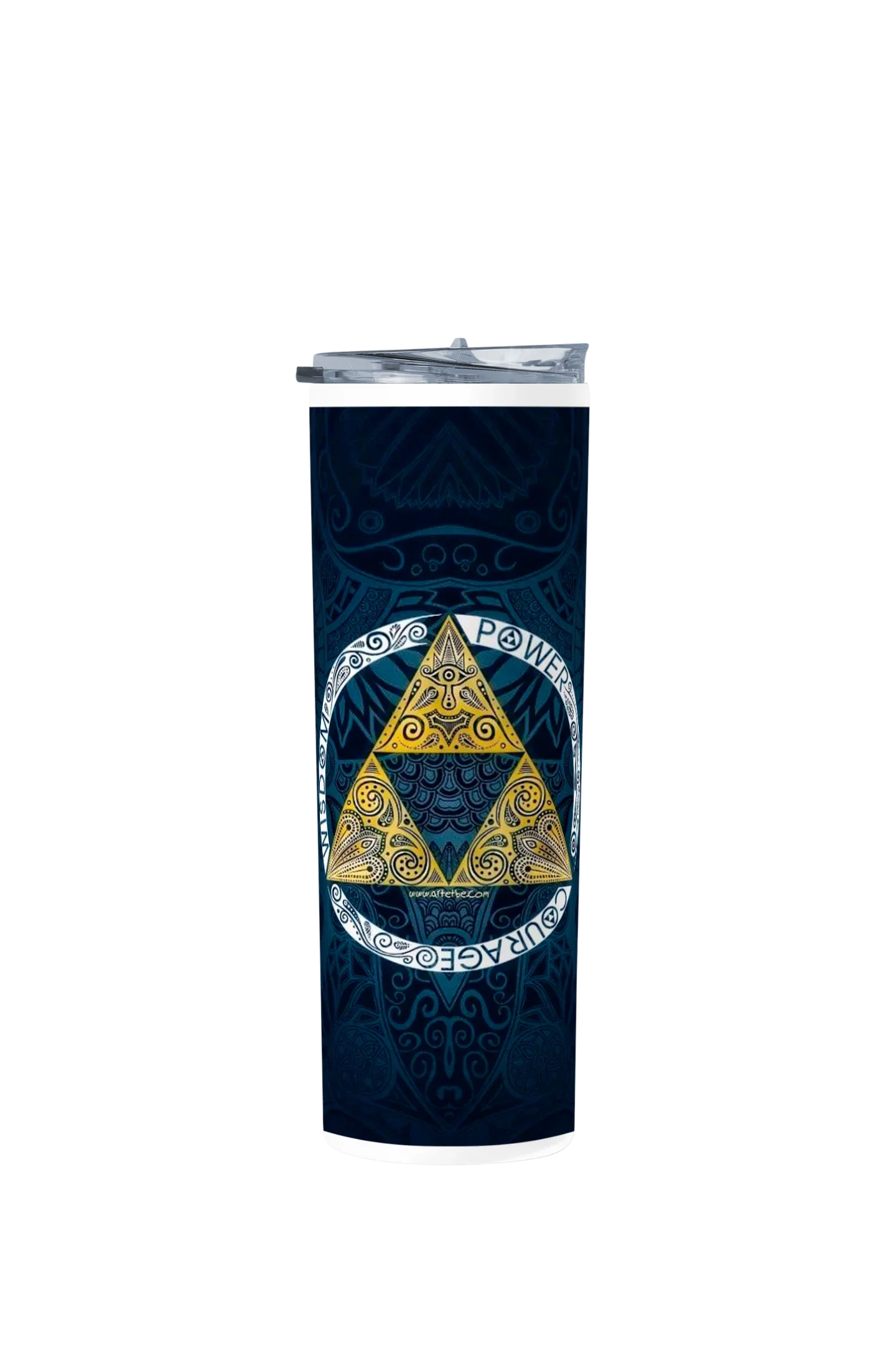 Termo Skinny Tumbler 20 oz de acero inoxidable - Trifuerza
