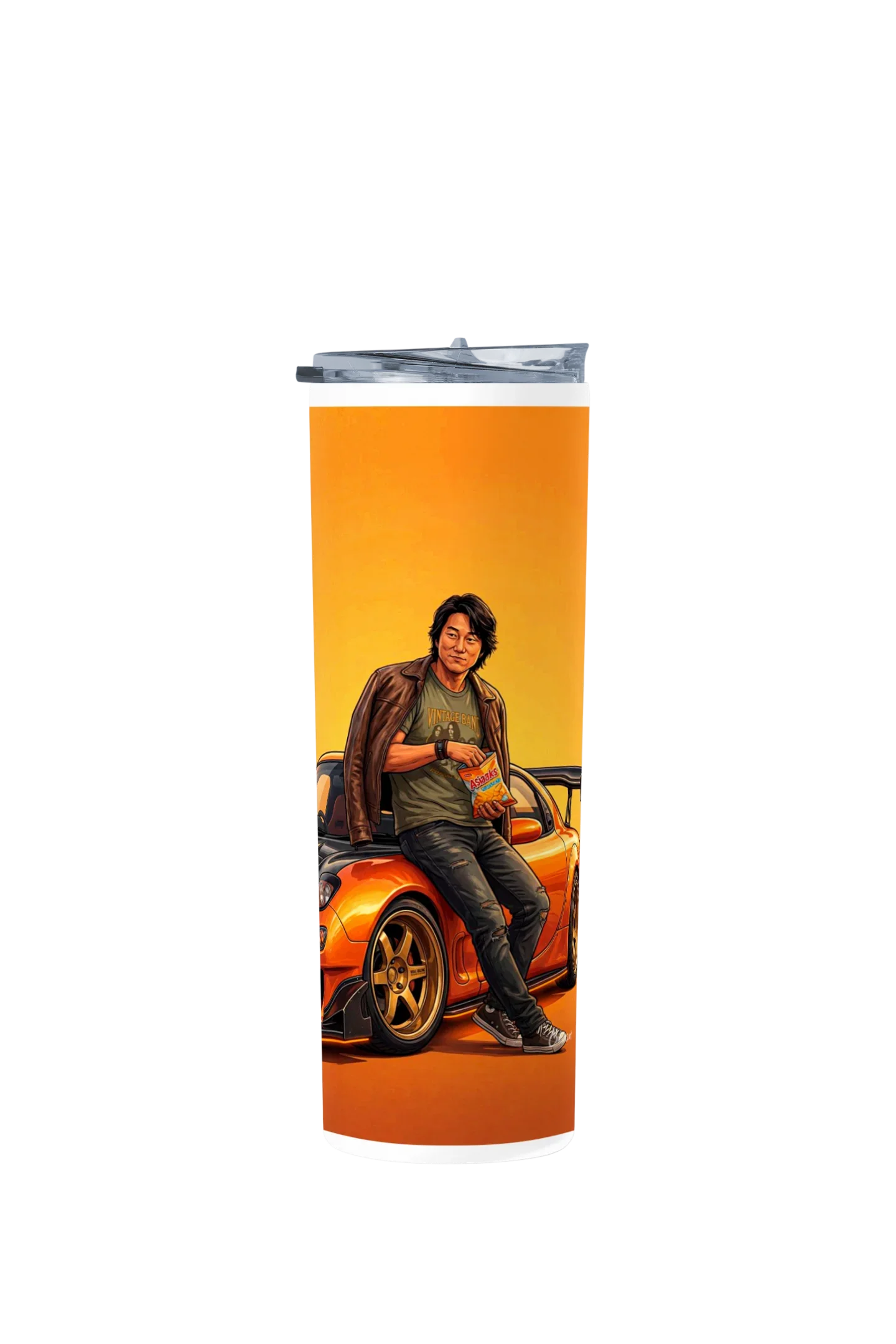 Termo Skinny Tumbler 20 oz de acero inoxidable - Fast Furious Han