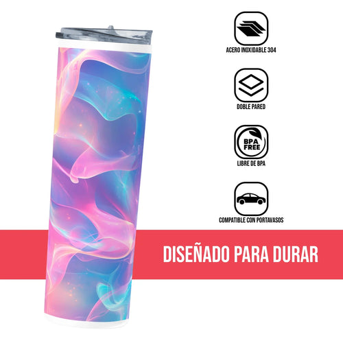 Termo Skinny Tumbler 20 oz de acero inoxidable - Aura