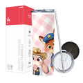 Termo Skinny Tumbler 20 oz de acero inoxidable - Conejita Zorrito