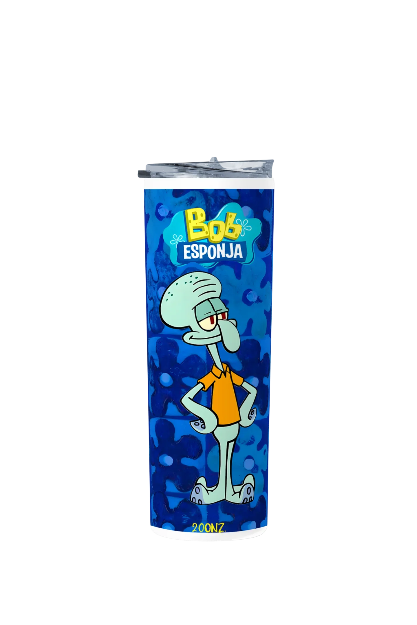 Termo Skinny Tumbler 20 oz de acero inoxidable - Calamardo Bob Esponja