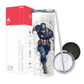 Termo Skinny Tumbler 20 oz de acero inoxidable - Capitan America Sketch