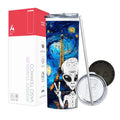 Termo Skinny Tumbler 20 oz de acero inoxidable - Extraterrestre en Paris