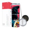 Termo Skinny Tumbler 20 oz de acero inoxidable - El Arcoiris detras del caos