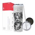 Termo Skinny Tumbler 20 oz de acero inoxidable - Harley Quinn Sketch