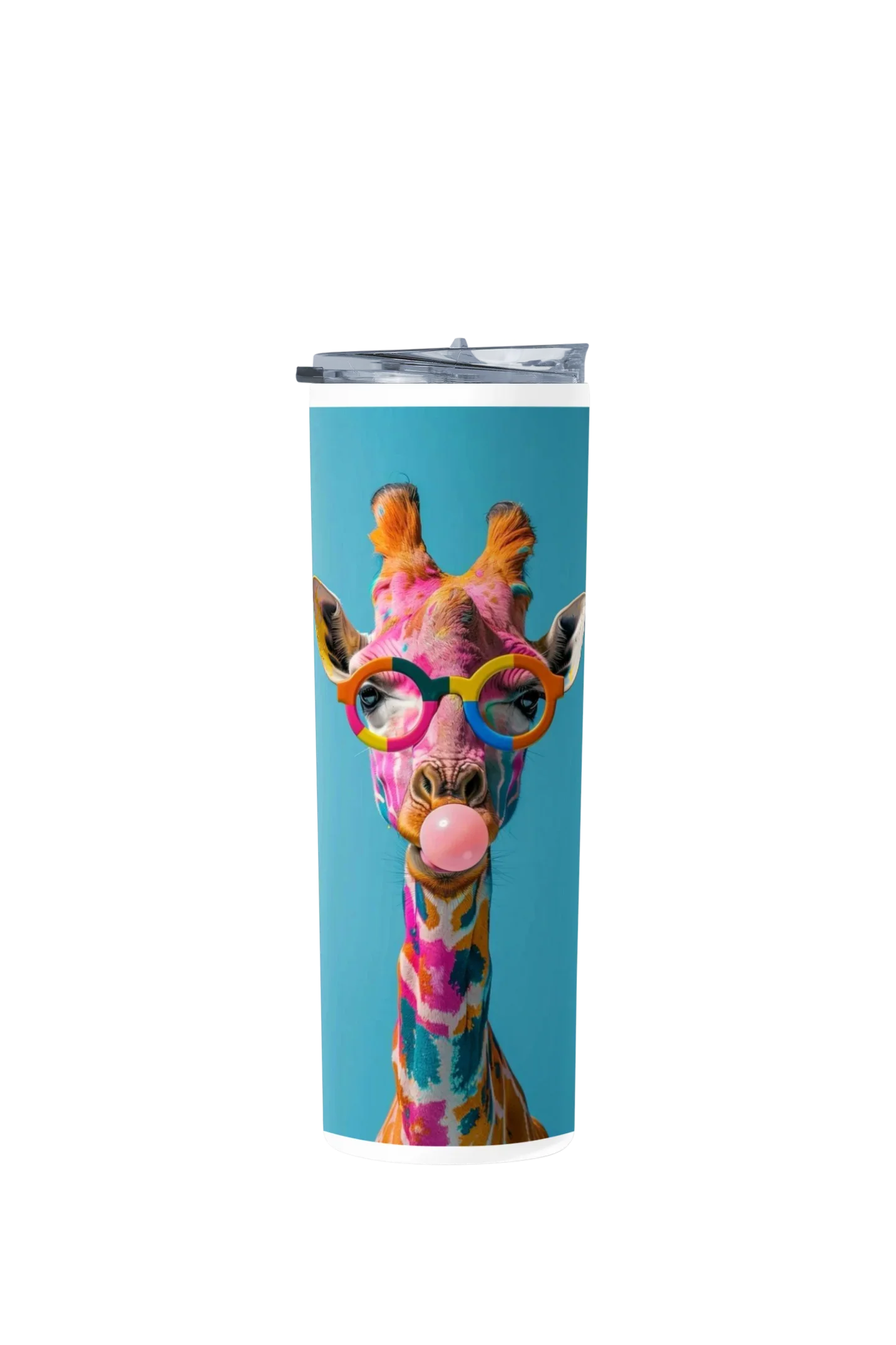 Termo Skinny Tumbler 20 oz de acero inoxidable - Jirafa colores