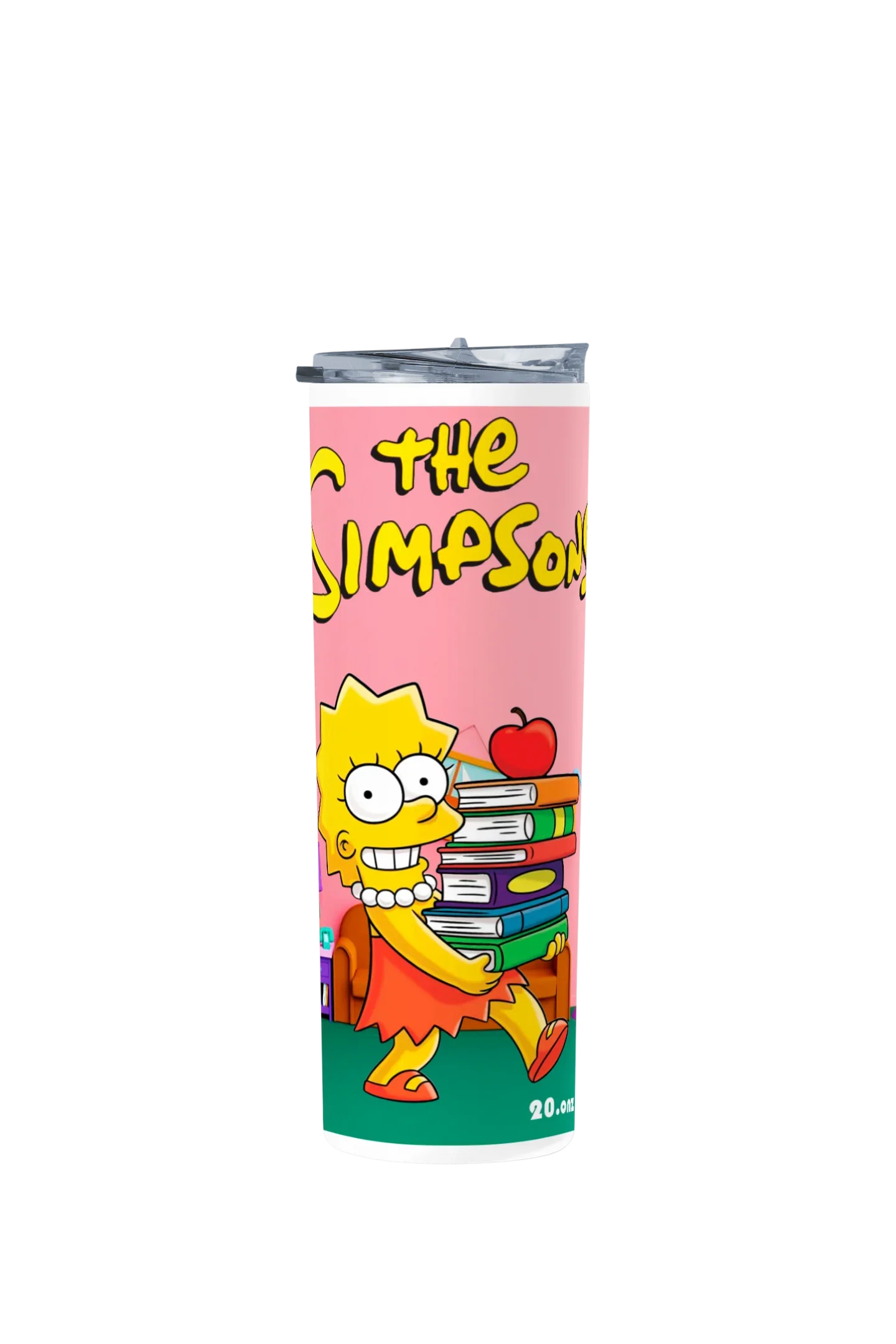 Termo Skinny Tumbler 20 oz de acero inoxidable - Liza simpson