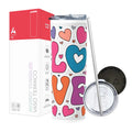 Termo Skinny Tumbler 20 oz de acero inoxidable - Love