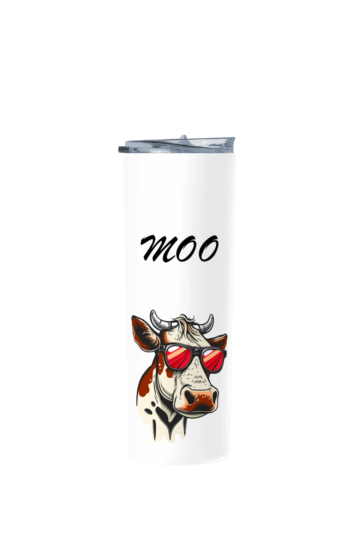 Termo Skinny Tumbler 20 oz de acero inoxidable - MOO VACA LENTES