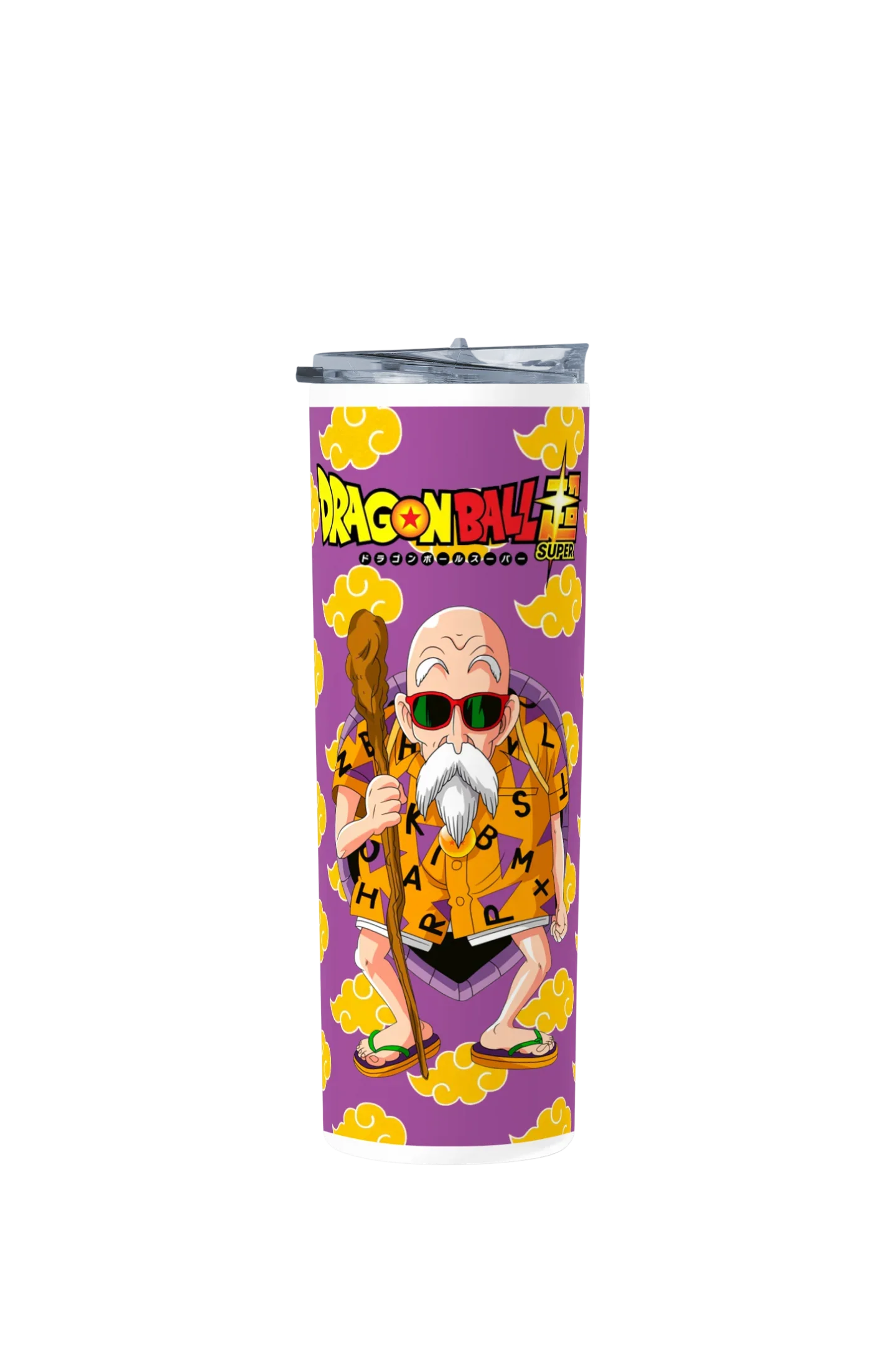 Termo Skinny Tumbler 20 oz de acero inoxidable - Maestro Roshi Dragon Ball