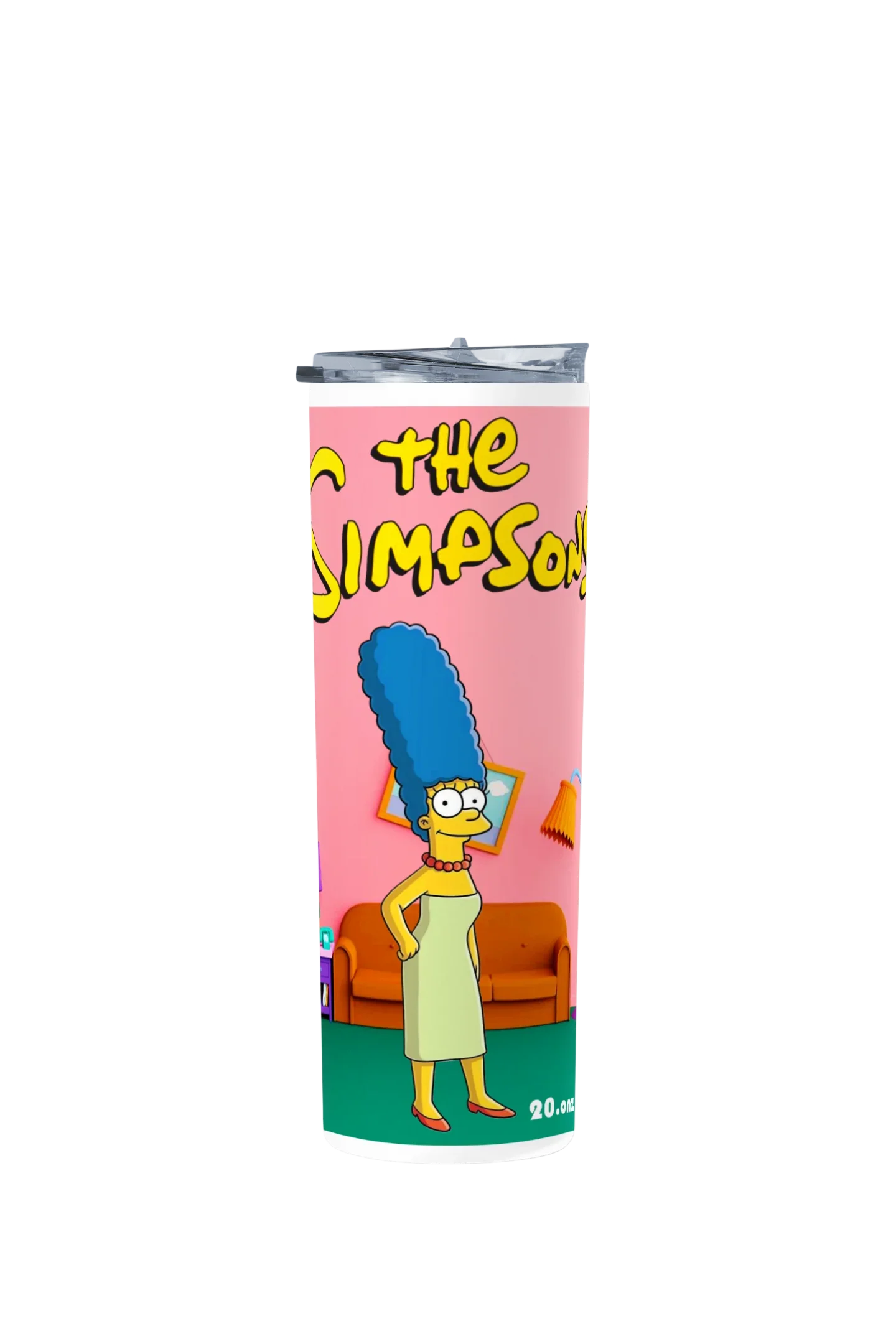 Termo Skinny Tumbler 20 oz de acero inoxidable - March Simpson