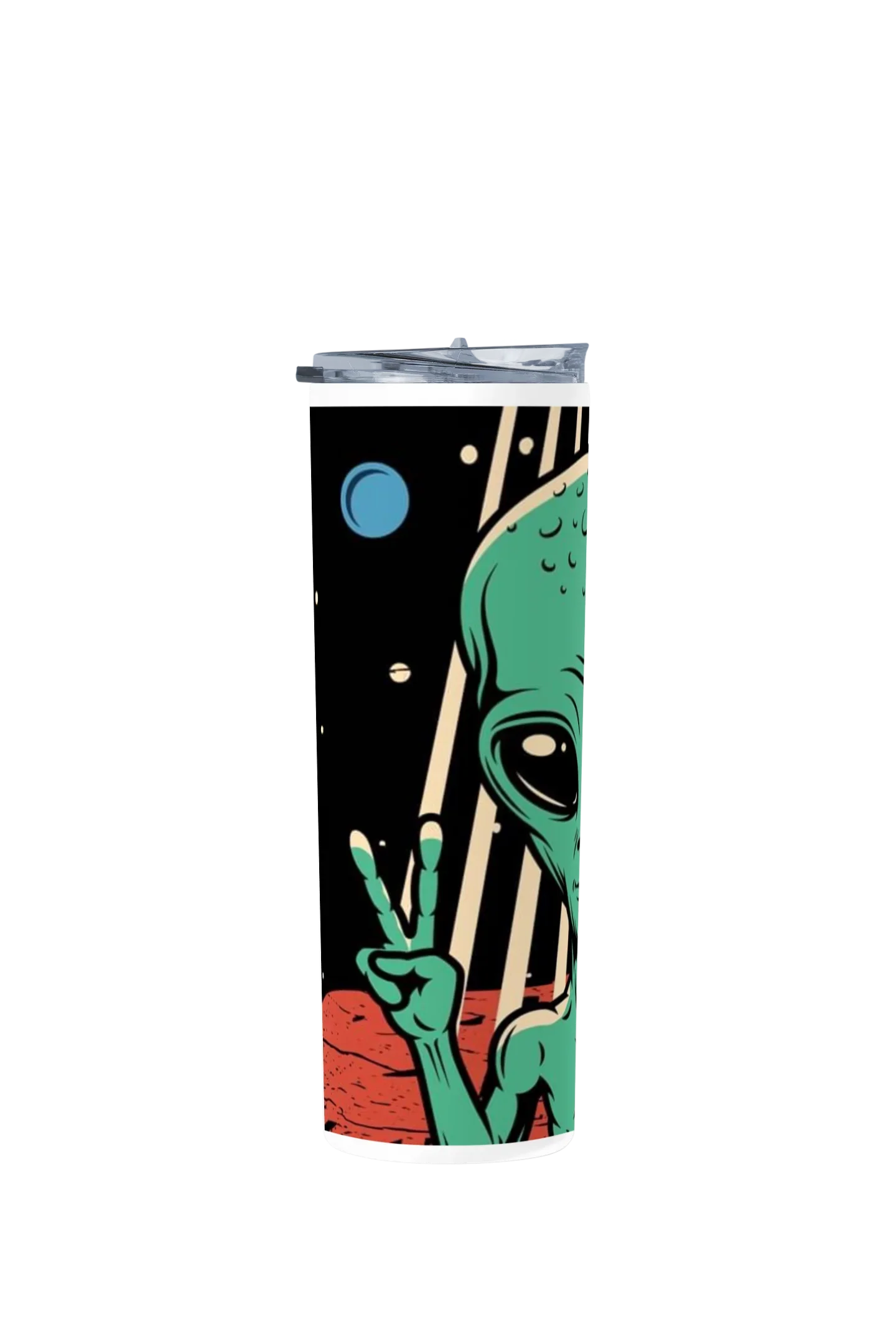 Termo Skinny Tumbler 20 oz de acero inoxidable - Marciano amor y paz