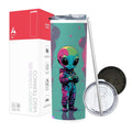 Termo Skinny Tumbler 20 oz de acero inoxidable - Marciano fondo verde