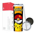 Termo Skinny Tumbler 20 oz de acero inoxidable - PIKACHU POKEMON