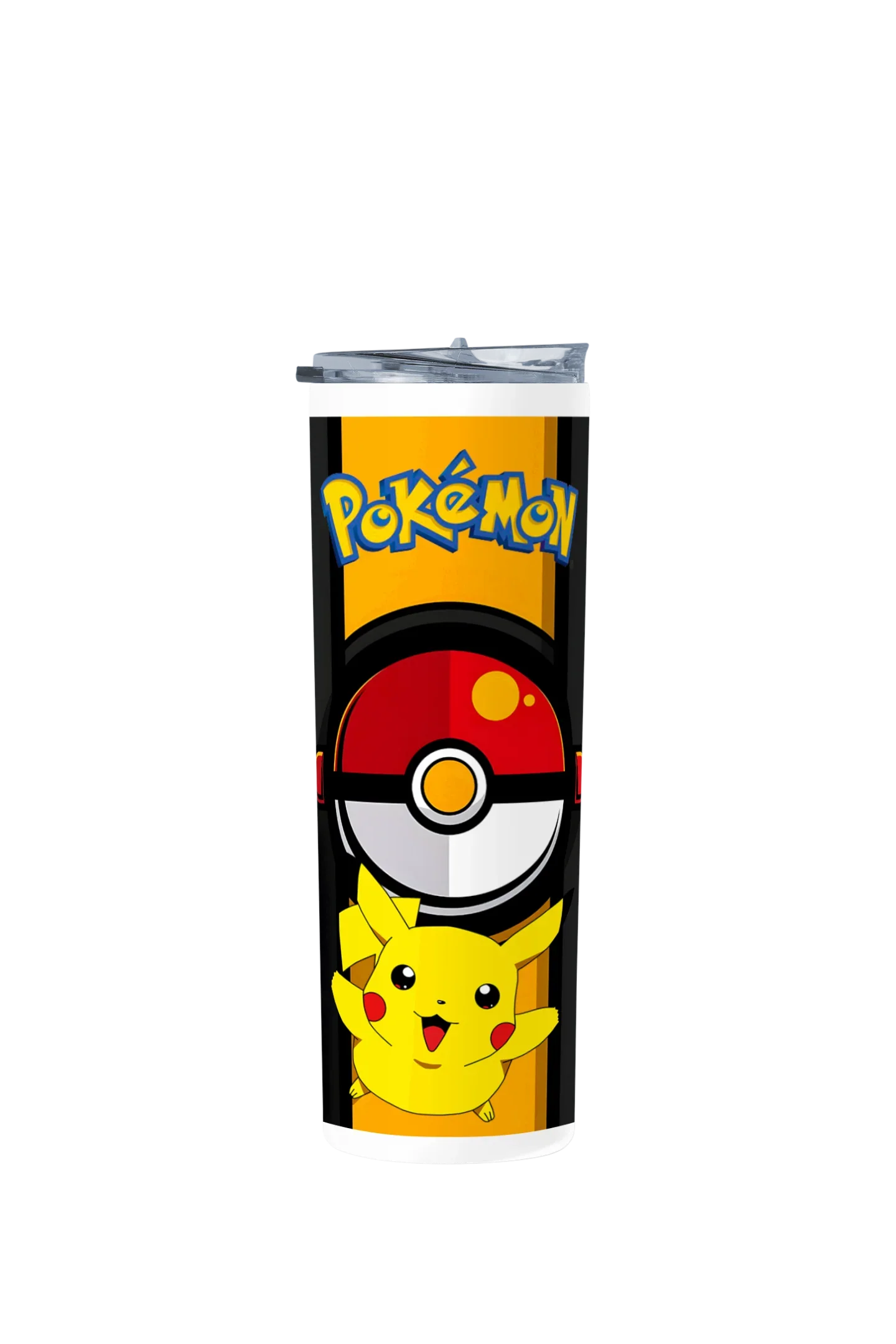 Termo Skinny Tumbler 20 oz de acero inoxidable - PIKACHU POKEMON