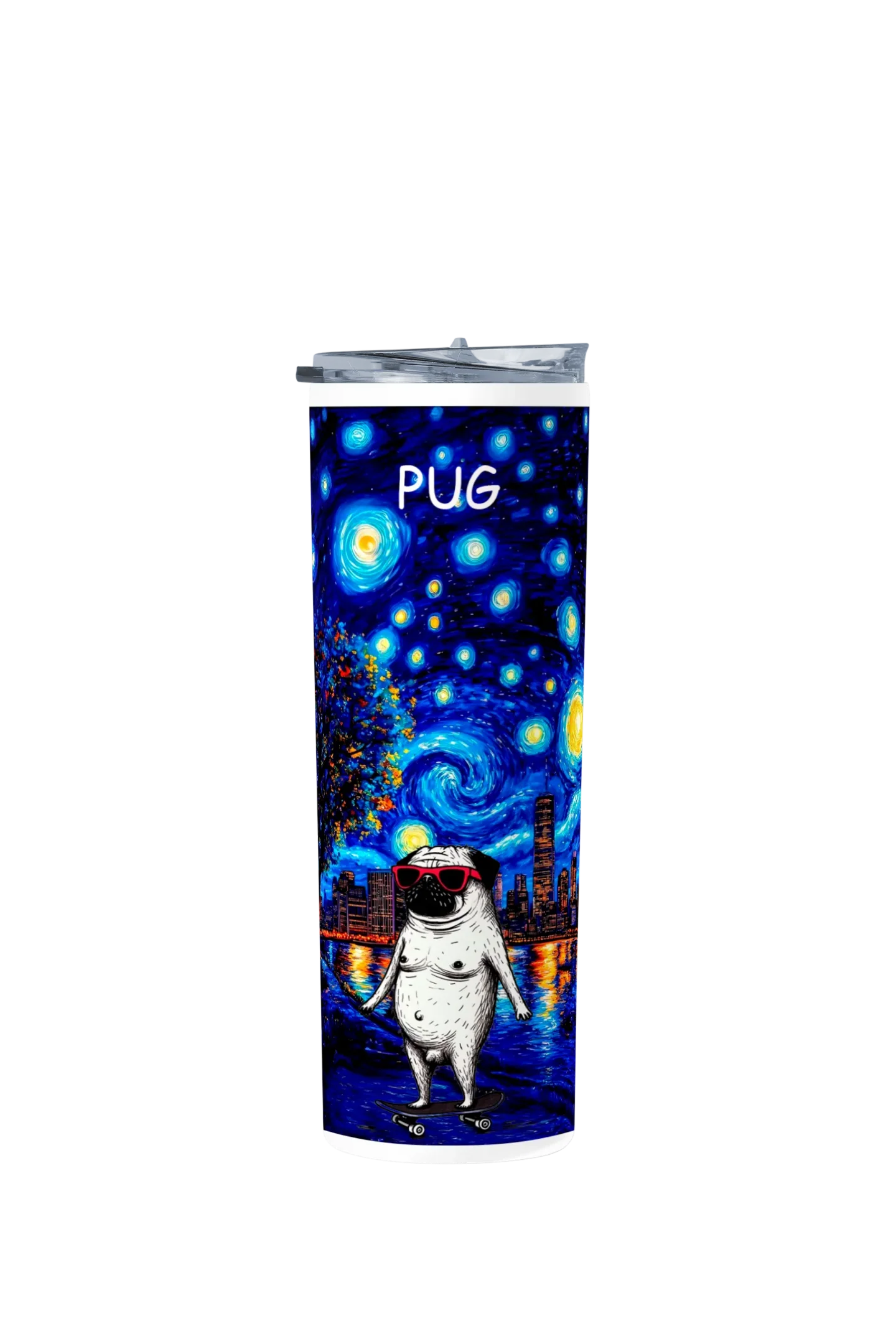 Termo Skinny Tumbler 20 oz de acero inoxidable - PUG