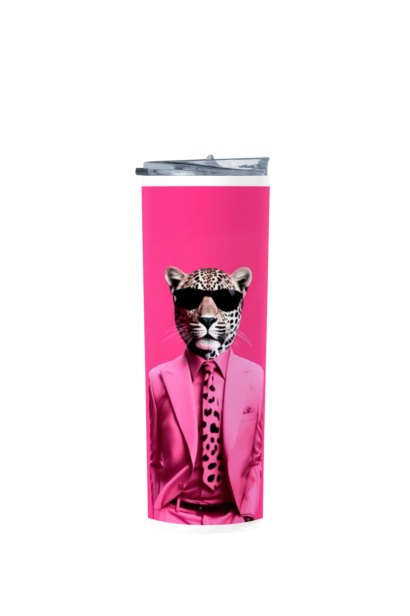 Termo Skinny Tumbler 20 oz de acero inoxidable - Pantera Rosa