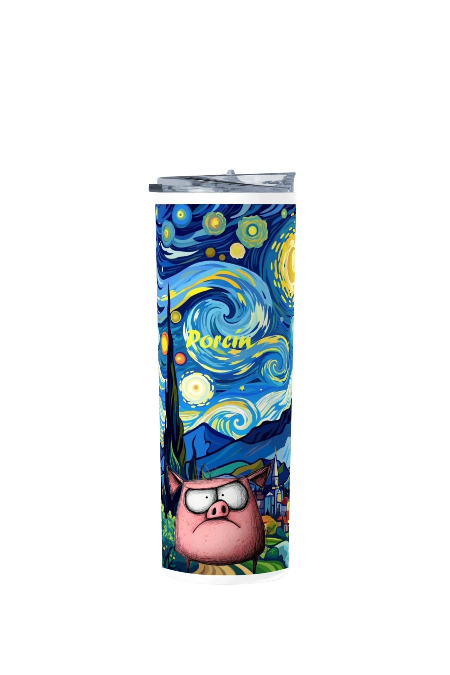 Termo Skinny Tumbler 20 oz de acero inoxidable - Porcin