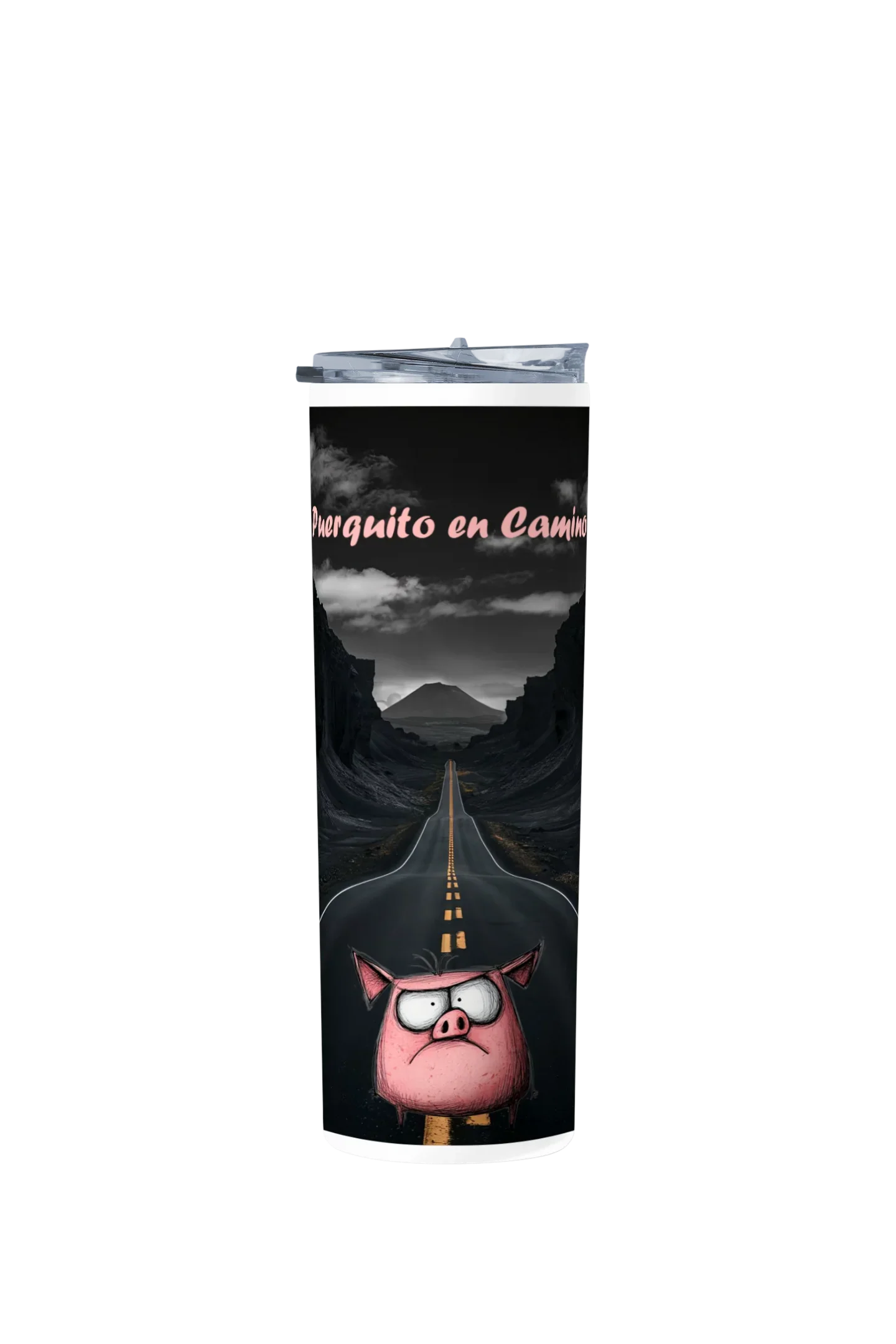 Termo Skinny Tumbler 20 oz de acero inoxidable - Puerquito en camino