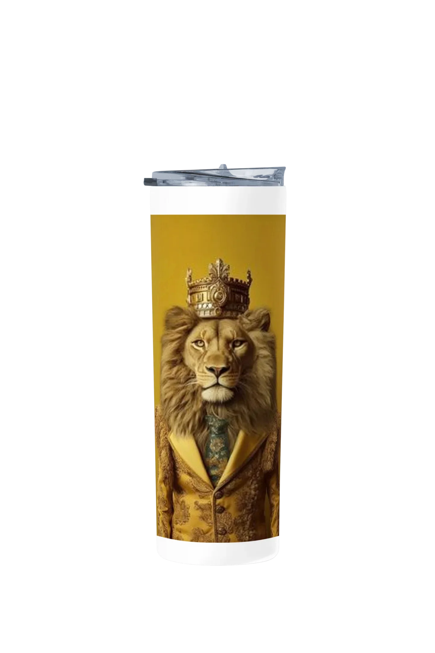 Termo Skinny Tumbler 20 oz de acero inoxidable - Rey Leon