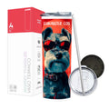 Termo Skinny Tumbler 20 oz de acero inoxidable - Schnauzer cool