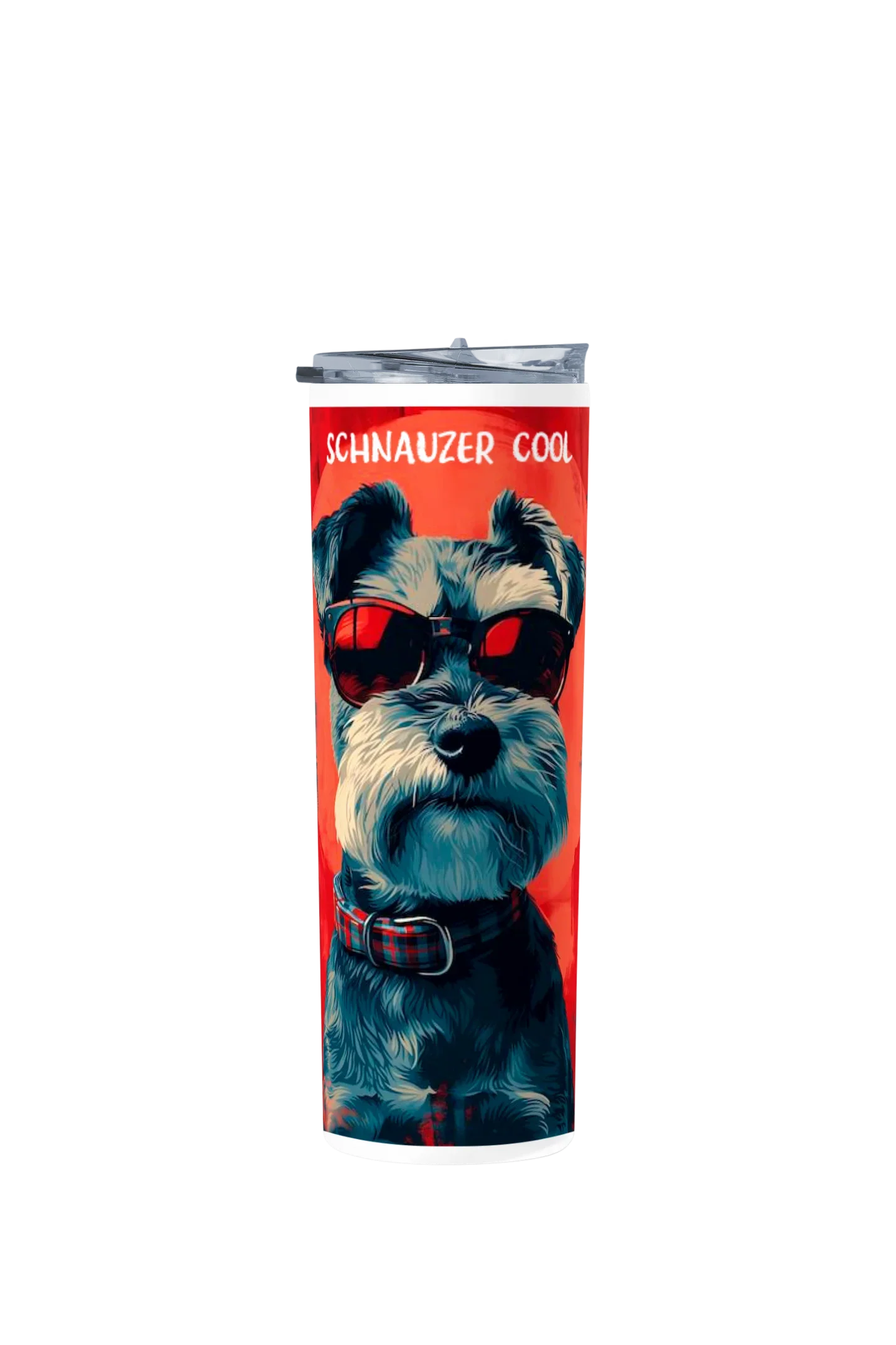 Termo Skinny Tumbler 20 oz de acero inoxidable - Schnauzer cool