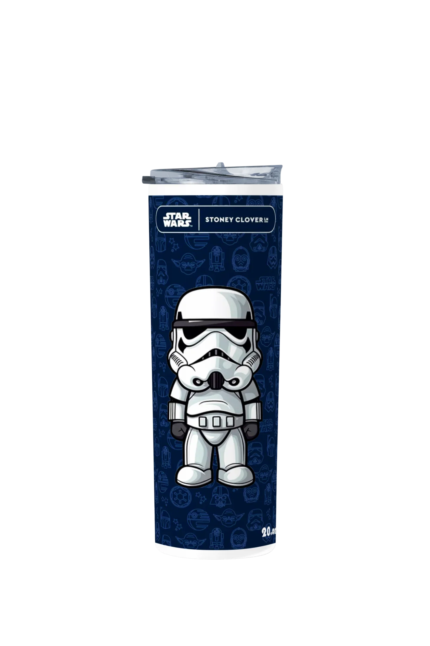 Termo Skinny Tumbler 20 oz de acero inoxidable - Stormtrooper star wards