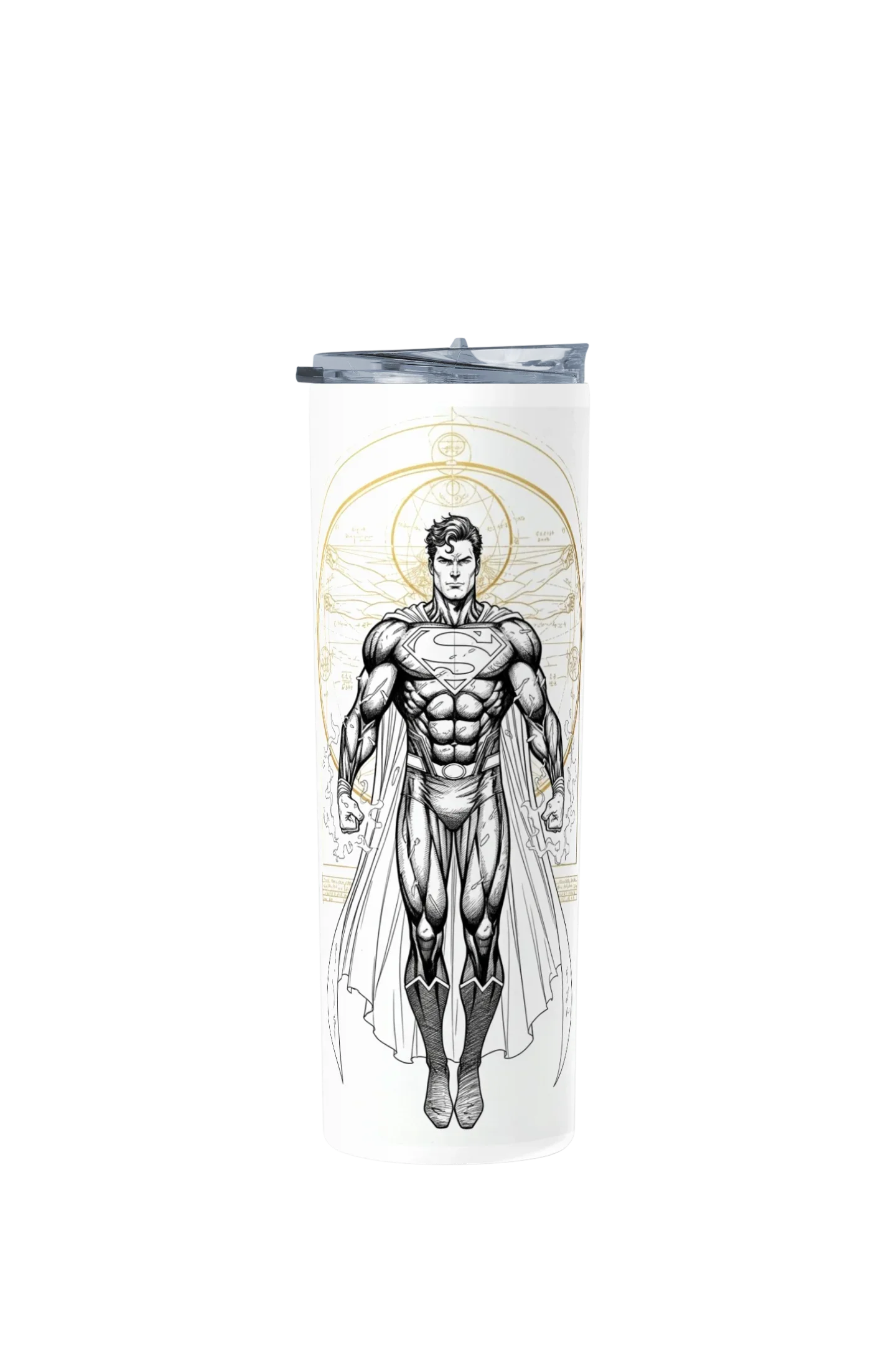 Termo Skinny Tumbler 20 oz de acero inoxidable - Superman 1