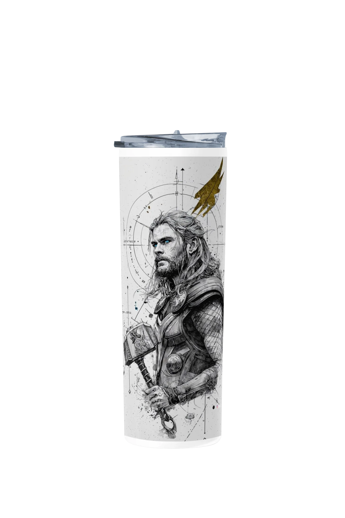 Termo Skinny Tumbler 20 oz de acero inoxidable - Thor