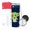 Termo Skinny Tumbler 20 oz de acero inoxidable - Yoda Star Wars