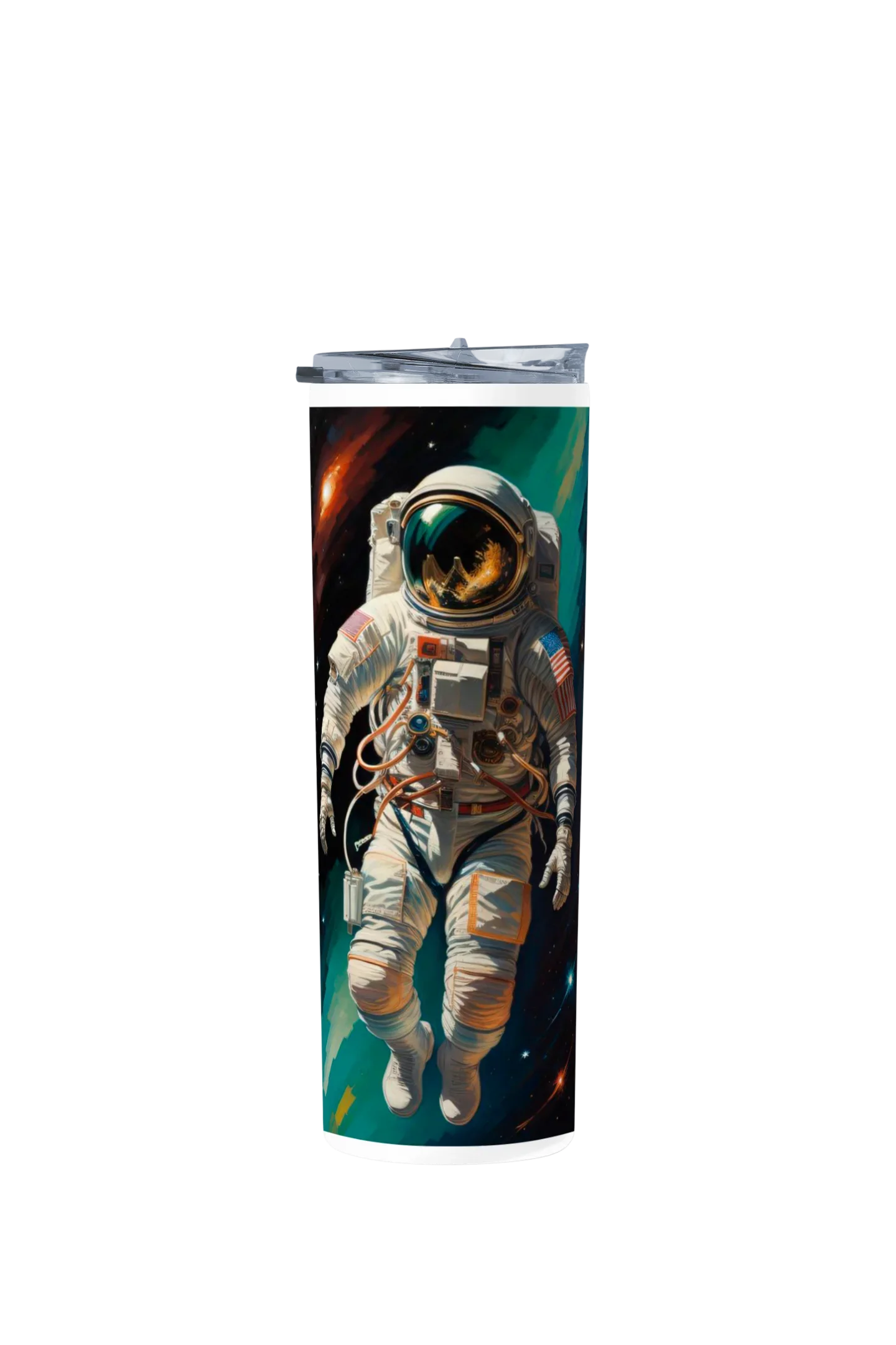Termo Skinny Tumbler 20 oz de acero inoxidable - Astronauta elevado
