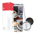 Termo Skinny Tumbler 20 oz de acero inoxidable - Cafe pinturas